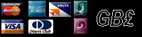 Accepted GB� Credit Cards